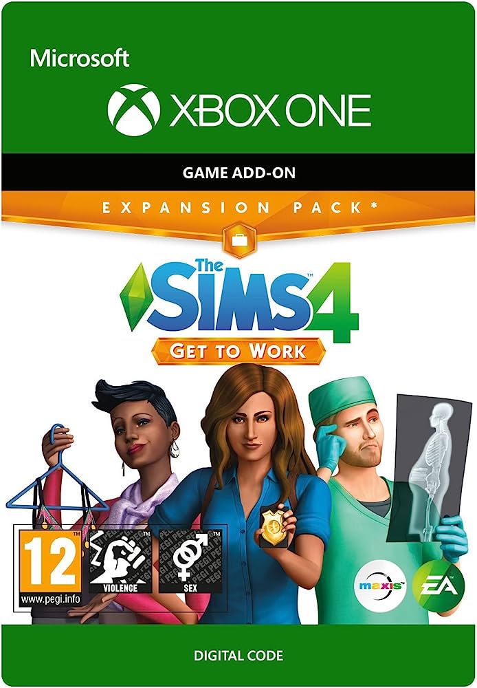 The Sims 4 - Get to Work DLC XBOX One CD Key [Download | Xbox Live | KEY]